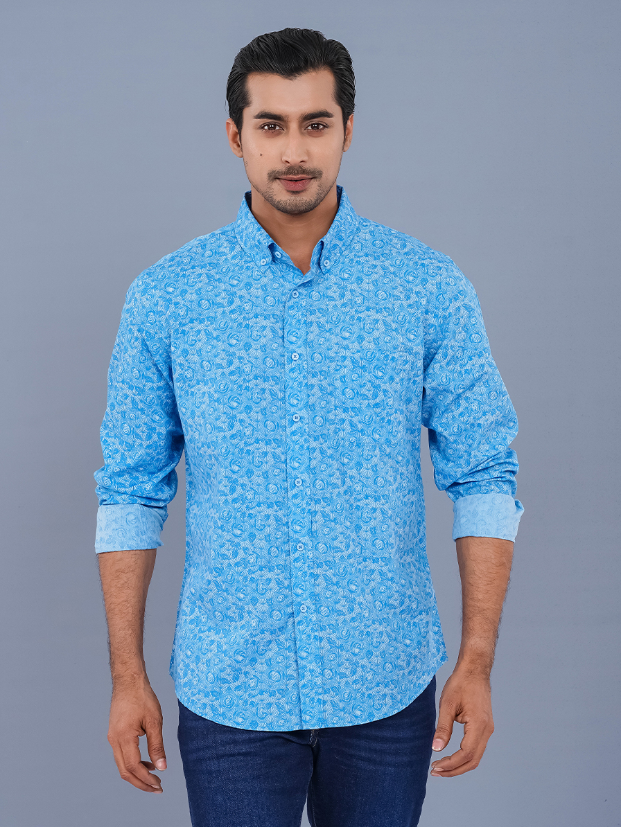 Printed Shirt L/S (A) | MICLO GLOBAL | Your One Stop Shopping Solution